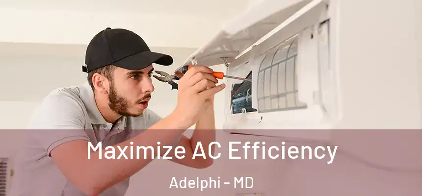 Maximize AC Efficiency Adelphi - MD