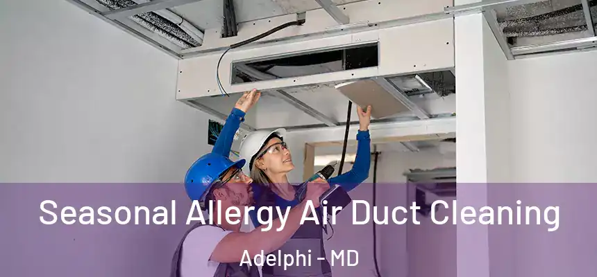 Seasonal Allergy Air Duct Cleaning Adelphi - MD